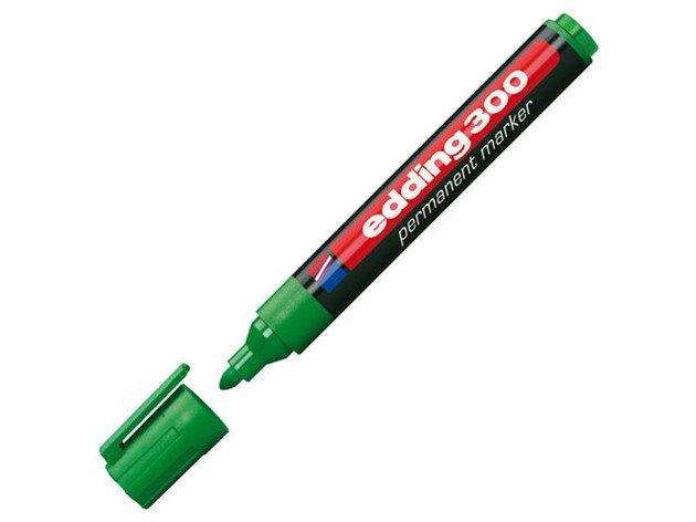 Märkpenna Edding 300 grön